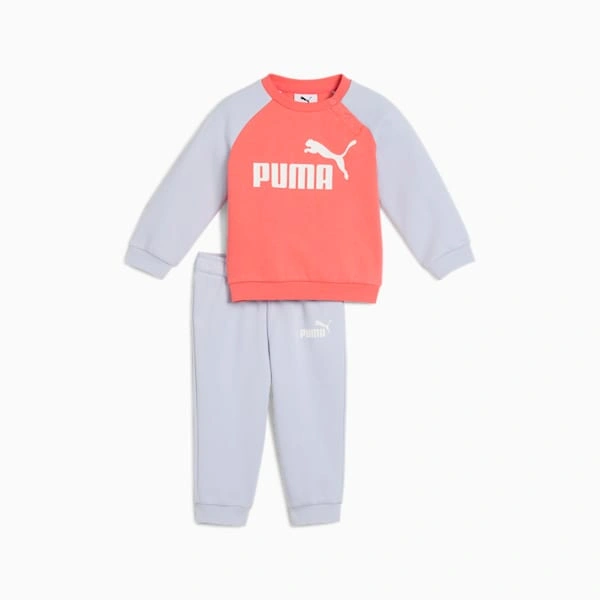 PUMA Minicats: Valloittava raglan-setti pienille seikkailijoille! Huppari ja housut, täydellinen lahja!